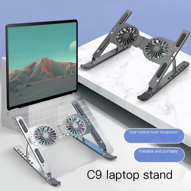 Turbo Water-Cooling Laptop Stand with Adjustable Height