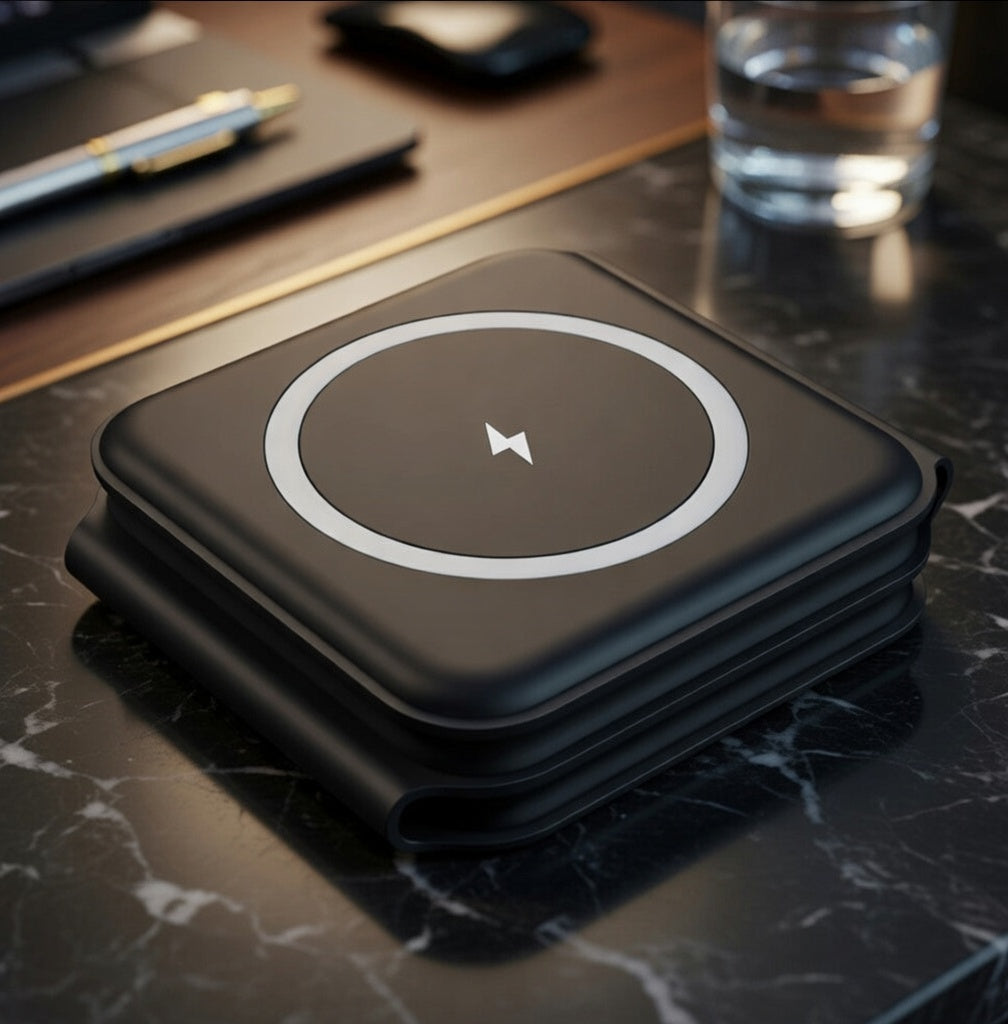 MagCharge Fold — 3-in-1 Magnetic Charging Station