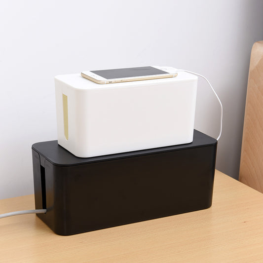 Sleek Power Strip Storage Box