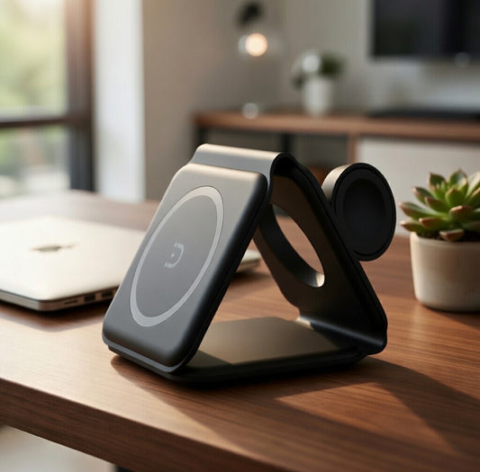 MagCharge Fold — 3-in-1 Magnetic Charging Station